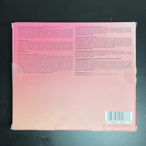 Eye and lips makeup gift sets - Picture 4 of 6